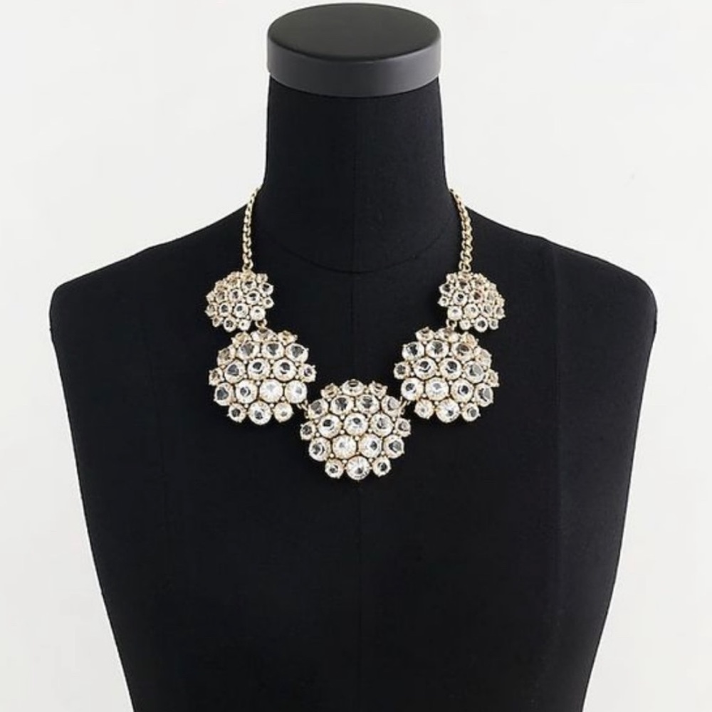 J. Crew Cluster Necklace